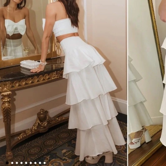 Show me your mumu white skirt - Picture 1 of 5